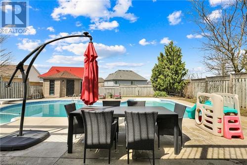 26 Shadyridge Place, Kitchener, ON - Outdoor With In Ground Pool With Deck Patio Veranda