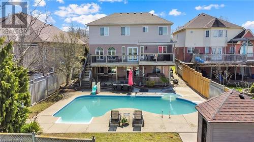26 Shadyridge Place, Kitchener, ON - Outdoor With In Ground Pool With Deck Patio Veranda