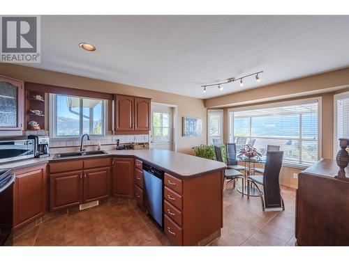 6408 Harrison Heights, Summerland, BC - Indoor Photo Showing Kitchen With Double Sink
