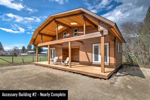 451 Whitevale Road, Lumby, BC - Outdoor With Deck Patio Veranda
