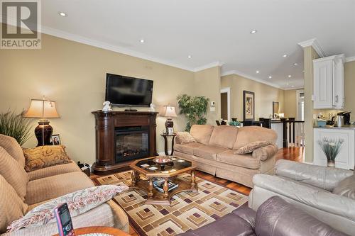 66 Shortall Street, St. John'S, NL - Indoor Photo Showing Living Room With Fireplace