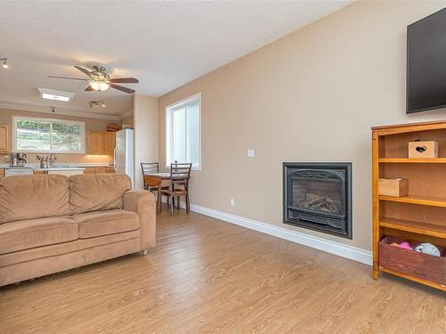 456 Thetis Dr, Ladysmith, BC - Indoor Photo Showing Living Room With Fireplace