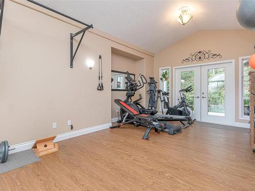 456 Thetis Dr, Ladysmith, BC - Indoor Photo Showing Gym Room