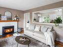 4008 Wiseton St, Saanich, BC  - Indoor Photo Showing Living Room With Fireplace 