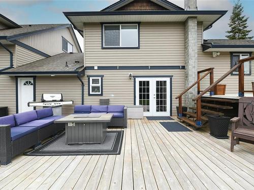 6554 Mystery Beach Rd, Fanny Bay, BC - Outdoor With Deck Patio Veranda With Exterior