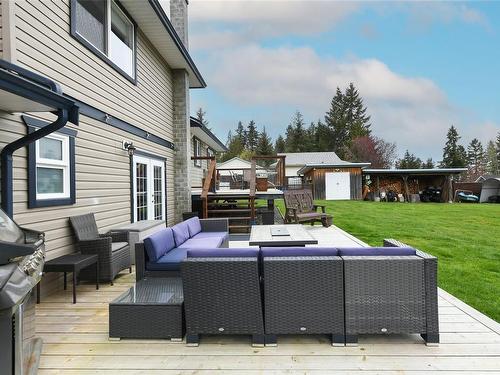 6554 Mystery Beach Rd, Fanny Bay, BC - Outdoor With Deck Patio Veranda With Exterior