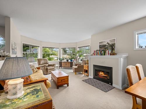 1480 Skeena Dr, Comox, BC - Indoor Photo Showing Living Room With Fireplace
