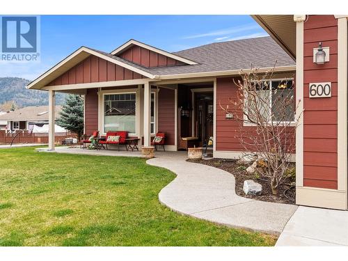 600 Nighthawk Avenue, Vernon, BC - Outdoor With Deck Patio Veranda