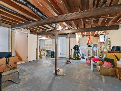 Basement - 201 Rue Levert, Lavaltrie, QC - Indoor Photo Showing Basement