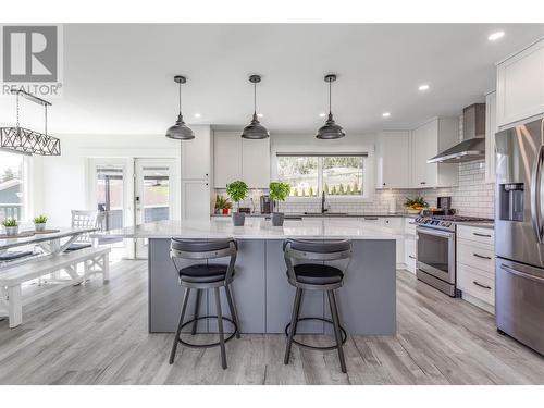 932 Mccartney Road, West Kelowna, BC - Indoor Photo Showing Kitchen With Upgraded Kitchen