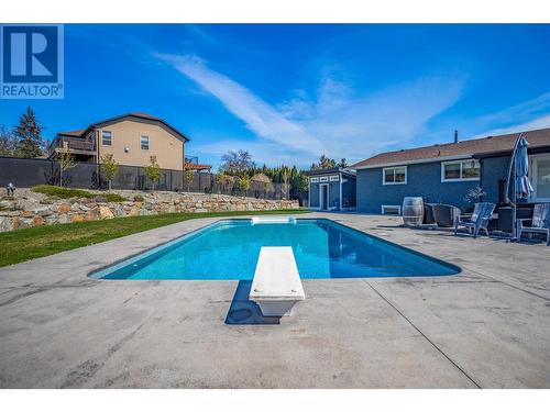 932 Mccartney Road, West Kelowna, BC - Outdoor With In Ground Pool With Backyard