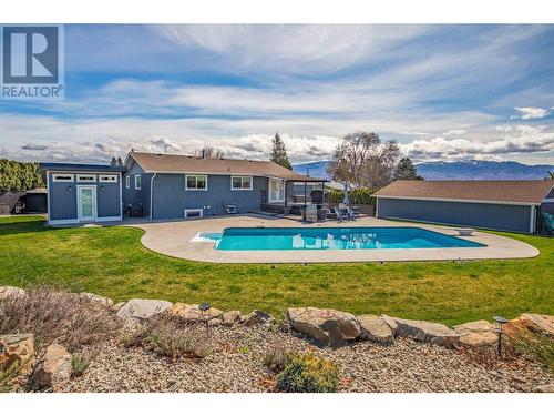 932 Mccartney Road, West Kelowna, BC - Outdoor With In Ground Pool
