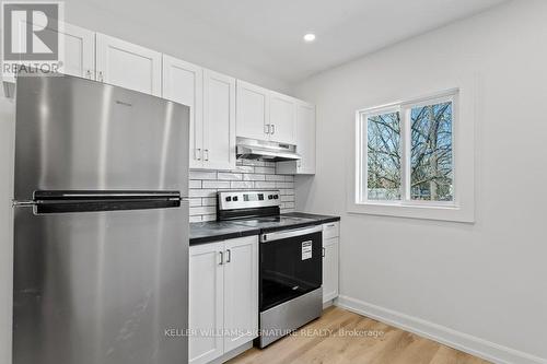 24-26 Cayuga St, Brantford, ON - Indoor Photo Showing Kitchen With Stainless Steel Kitchen