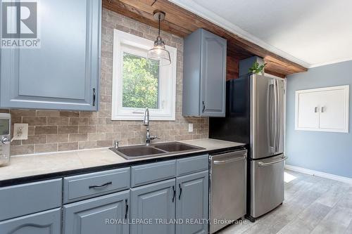 113 Balaclava St, St. Thomas, ON - Indoor Photo Showing Kitchen With Double Sink