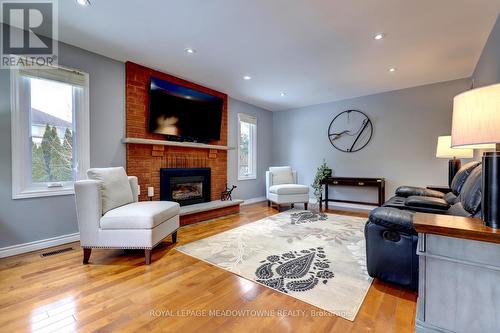 2 Colleen Cres, Caledon, ON - Indoor Photo Showing Living Room With Fireplace