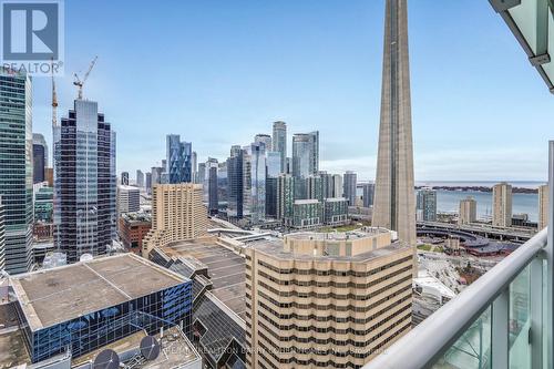 #3008 -300 Front St W, Toronto, ON - Outdoor With Balcony With View