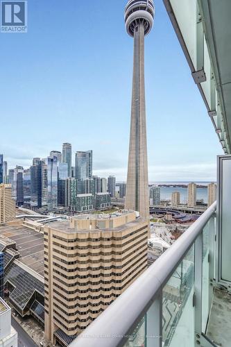 #3008 -300 Front St W, Toronto, ON - Outdoor With Balcony With View