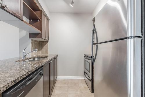 2325 Central Park Drive|Unit #706, Oakville, ON - Indoor Photo Showing Kitchen With Double Sink