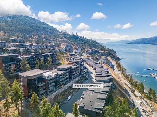 103-3475 Granite, Kelowna, BC - Outdoor With Body Of Water With View