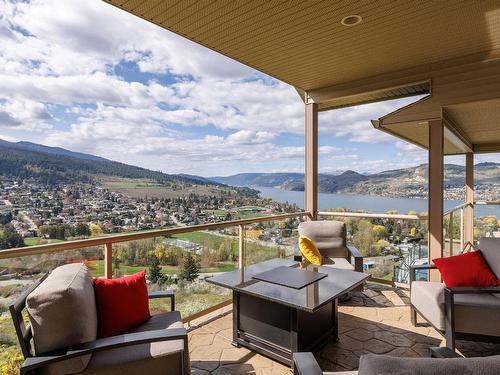 558 Middleton Way, Coldstream, BC - Outdoor With Body Of Water With Balcony With Deck Patio Veranda With View With Exterior