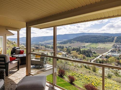558 Middleton Way, Coldstream, BC - Outdoor With Balcony With Deck Patio Veranda With View With Exterior