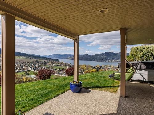 558 Middleton Way, Coldstream, BC - Outdoor With Deck Patio Veranda With View With Exterior