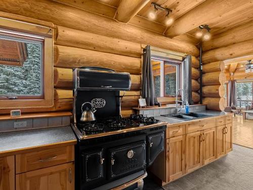 4890 Pine Ridge Way, Kamloops, BC - Indoor Photo Showing Kitchen With Double Sink