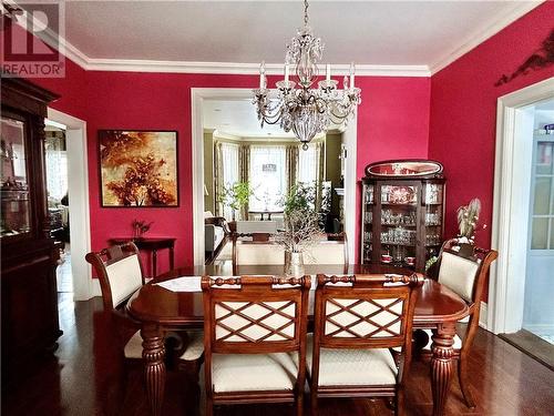Elegant formal dining room - 536 St Lawrence Street, Winchester, ON - Indoor Photo Showing Dining Room