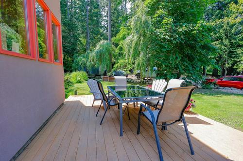 8496 B Procter East Road, Procter, BC - Outdoor With Deck Patio Veranda