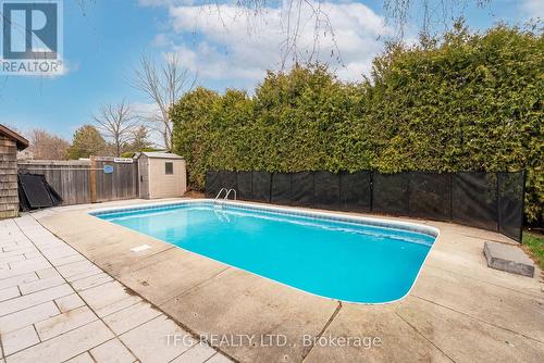 12 Mcgillivary Crt, Whitby, ON - Outdoor With In Ground Pool With Backyard