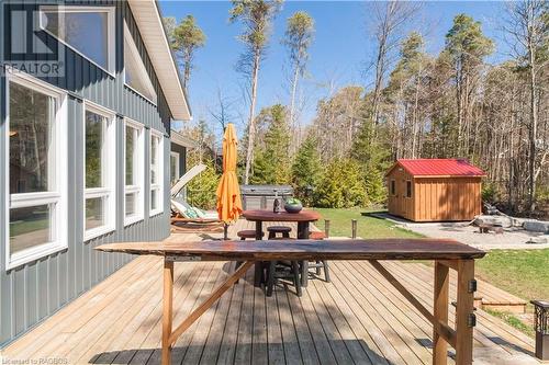 31 Pine Forest Drive, Sauble Beach, ON - Outdoor With Deck Patio Veranda With Exterior