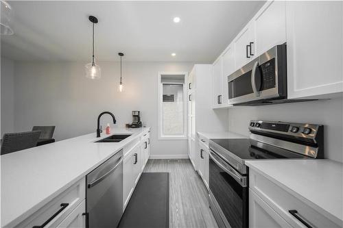 5 B Langevin Road, Ste Anne, MB - Indoor Photo Showing Kitchen With Double Sink With Upgraded Kitchen