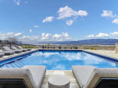 4040 Casorso Road, Kelowna, BC - Outdoor With In Ground Pool With View