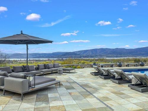 4040 Casorso Road, Kelowna, BC - Outdoor With In Ground Pool With View