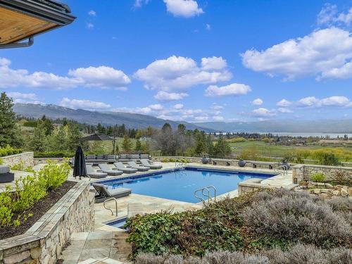 4040 Casorso Road, Kelowna, BC - Outdoor With In Ground Pool With View