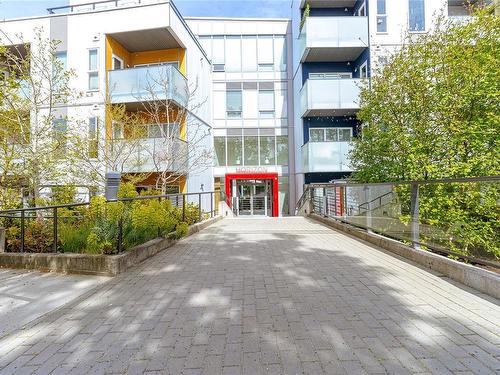 301-767 Tyee Rd, Victoria, BC - Outdoor With Balcony