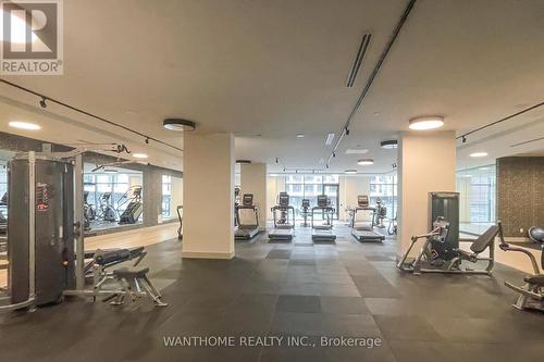 512 - 35 Tubman Avenue, Toronto, ON - Indoor Photo Showing Gym Room