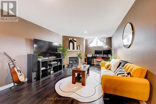 159 Shale Cres, Vaughan, ON - Indoor Photo Showing Living Room With Fireplace