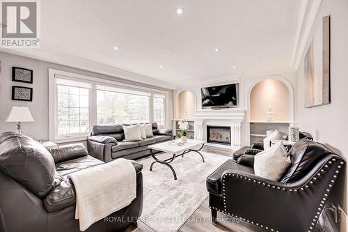 65 Faris Ave, King, ON - Indoor Photo Showing Living Room With Fireplace