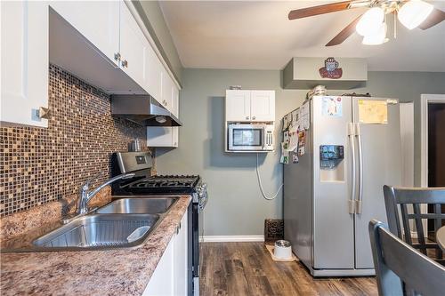 68 Gage Avenue N, Hamilton, ON - Indoor Photo Showing Kitchen With Double Sink