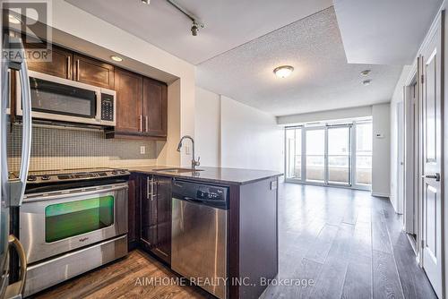 #504 -65 East Liberty St, Toronto, ON - Indoor Photo Showing Kitchen With Stainless Steel Kitchen