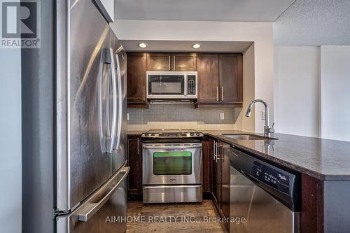 #504 -65 East Liberty St, Toronto, ON - Indoor Photo Showing Kitchen With Stainless Steel Kitchen With Upgraded Kitchen