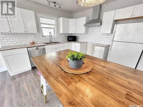 638 Acreage, Grayson Rm No. 184, SK - Indoor Photo Showing Kitchen With Double Sink