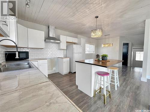 638 Acreage, Grayson Rm No. 184, SK - Indoor Photo Showing Kitchen With Double Sink