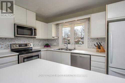 176 Greenbrook Dr, Kitchener, ON - Indoor Photo Showing Kitchen With Double Sink