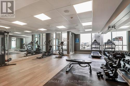 #309 -8 Trent Ave, Toronto, ON - Indoor Photo Showing Gym Room