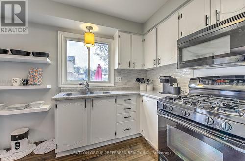 #224 -230 Clarke Rd, London, ON - Indoor Photo Showing Kitchen With Double Sink