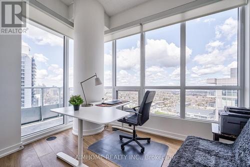 3208 - 117 Mcmahon Drive, Toronto, ON - Indoor Photo Showing Office