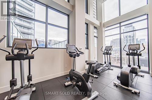 #1705 -50 Power St, Toronto, ON - Indoor Photo Showing Gym Room