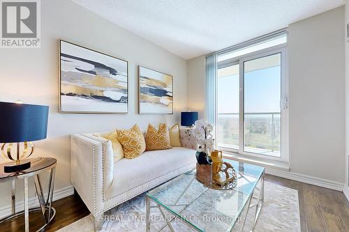 #1704 -4879 Kimbermount Ave, Mississauga, ON - Indoor Photo Showing Living Room